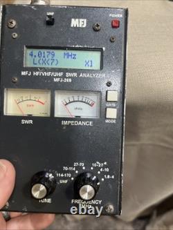 MFJ-269 Antenna Analyzer HF VHF UHF Ham