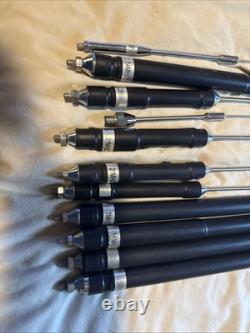 MFJ 8 Band Compact Vertical Antenna HF/VHF/UHF 2M thru 80m Black READ