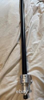 MFJ 8 Band Compact Vertical Antenna HF/VHF/UHF 2M thru 80m Black READ