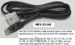 MFJ-939I Plug & Play 200 Watt Autotuner 1.8-30 MHz With ICOM Cable
