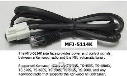 MFJ-939K Plug & Play 200 Watt Autotuner 1.8-30 MHz With KENWOOD Cable