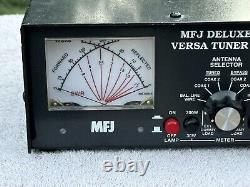 MFJ-948 Ham Radio Deluxe Versa Tuner II Antenna Tuner With ICOM AC Power Supply