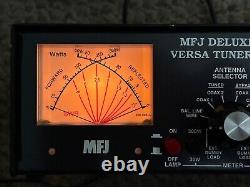 MFJ-948 Ham Radio Deluxe Versa Tuner II Antenna Tuner With ICOM AC Power Supply