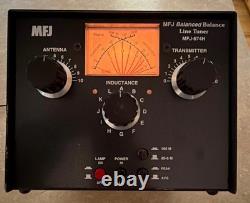 MFJ MFJ-974H HF Manual Balanced Line Antenna Tuner for Ham Transceiver