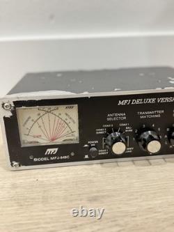 MFJ Model MFJ-949C Deluxe Manual Versa Tuner II Manual Antenna Tuner Matcher
