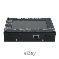 MINI600 HF/VHF/UHF Antenna Analyzer 0.1-600MHZ with 4.3 TFT LCD Touch Screen B