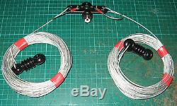 MONO BAND DIPOLE FOR 160 METERS Wire Antenna / Aerial for icom kenwood yaesu