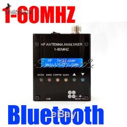 MR300 1-60M Bluetooth Digital Shortwave Antenna Analyzer Meter Tester Ham Radio