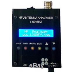 MR300 Digital Shortwave Antenna Analyzer Meter Tester 1-60M For Ham Radio A6V2