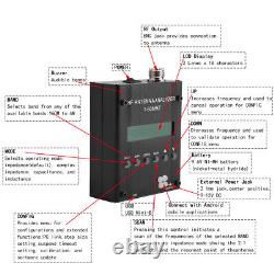 MR300 Digital Shortwave Antenna Analyzer Meter Tester 1-60M For Ham Radio ONS