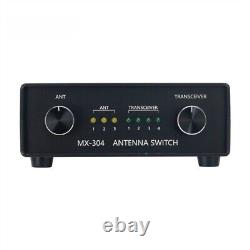 MX-304 3X4 Antenna Switch for SDR Transceiver with Manual Control SO-239