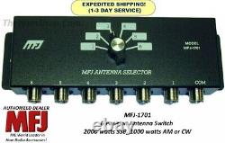 Mfj-1701 6 Position Hf Antenna Switch 2 Kw