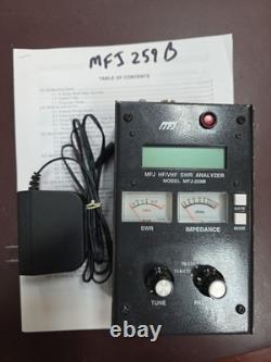 Mfj Hf/vhf Swr Analyzer Counter 1.8-170 Mhz Model Mfj-259b