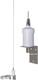 Migro Omni Marine Antenna VHF 140-170 MHz Gain 6 dBi SS Whip w 12ft Coax, Mount