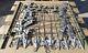 Military 4 Arrowhead Earth Anchor Guy Line Anchor Kit Lot Of 50 + 2 Drive Rods
