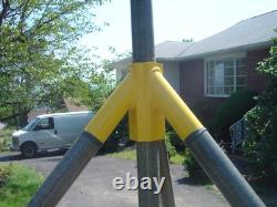 Military Antenna Tripod 29ft Aluminum Portable Antenna Tower Mast Kit