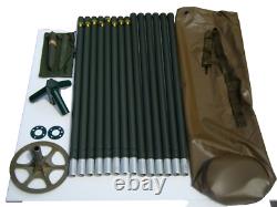 Military Antenna Tripod 29ft Aluminum Portable Antenna Tower Mast Kit