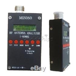 Mini60 SARK100 AD9851 HF ANT SWR Antenna Analyzer Meter For Ham Radio Hobbists