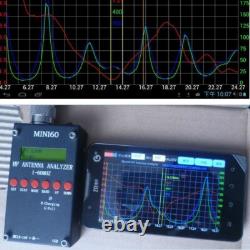 Mini60 Sark100 1-60MHz HF ANT SWR Antenna Analyzer Meter + Bluetooth + APP