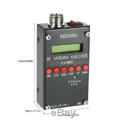 Mini 60 SARK100 AD9851 ANT SWR Antenna Analyzer Meter for Ham Radio Hobbyist