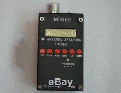 Mini HF ANT SWR Antenna Analyzer Meter For Ham Radio Hobbists New