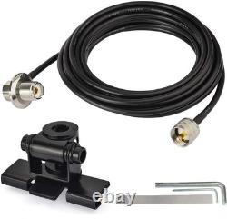 Mobile Car Truck Ham Radio Antenna Kit 16ft Cable
