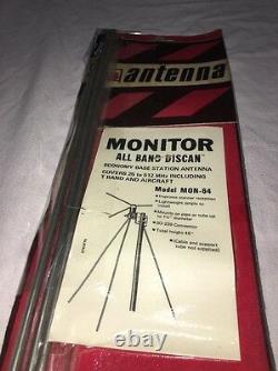 Monitor All Band Discan Base Station Antenna #MON-64-Covers 25-512 MHz & T Band