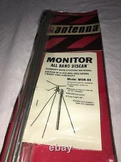 Monitor All Band Discan Base Station Antenna #MON-64-Covers 25-512 MHz & T Band