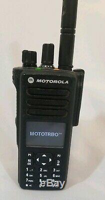 Motorola XPR7550 UHF Handheld Portable Radio Ham bluetooth battery antenna