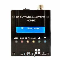 Mr300 Digital Shortwave Antenna Analyzer Meter Tester 1-60m For Ham Radio