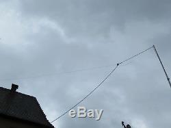 Multiband Dipol endgespeist End Fed Antenne 19 Balun EZwire 10m 160m L16,2M