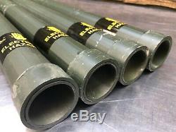 NEW -40 FEET- Antenna Tower Mast Pole-4' RIBBED ALUMINUM-LOT of 10- 4' SECTIONS