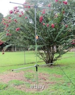 NEW Horizon UltraLite ShootingStar HF Vertical Dipole Antenna withground pole/mast