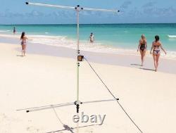 NEW Horizon UltraLite ShootingStar HF Vertical Dipole Antenna withground pole/mast