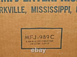 NEW MFJ-989C Versa Tuner V Roller Inductor Antenna Tuner Ham Radio