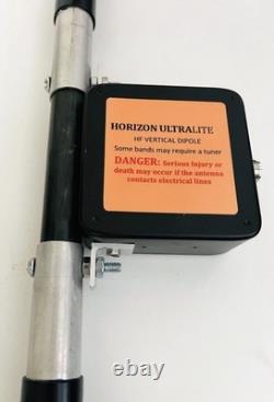 NEW The Horizon UltraLite Shooting Star HF Vertical Dipole Antenna POTA Package