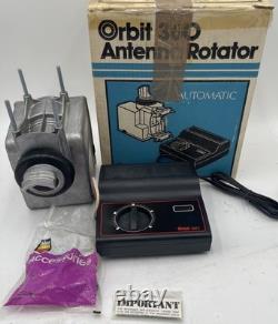 NEW Vintage 1994 Gemini Orbit 360 Antenna Rotator Item Is New Garage TESTED