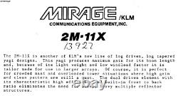 NOS Mirage KLM 2M-11X Base Station Antenna 11 Element Beam