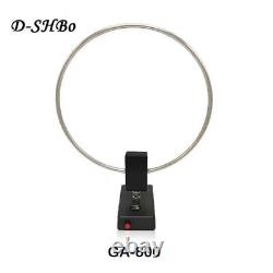 New Active Loop Short Wave Antenna 10KHz-159MHz HF Antenna /w Portable Design