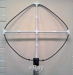 New! Rugged, Ultralight, Small, High-Performance HF 80-20m Magnetic Loop Antenna