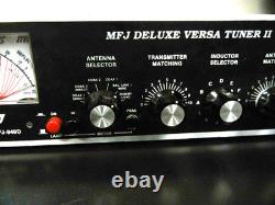 Nice MFJ-949D DELUXE VERSA TUNER II Ham Radio Antenna Tuner HF CB SW WARC