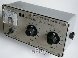 Nice Pcm Australia Mtu-100 Antenna Tuner Atu For Hf Ham Radio Transceiver, Rare