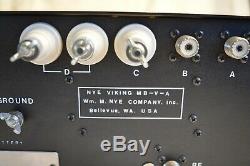 Nye Viking MB V A Ham Radio 3kw Antenna Tuner Antennae High Roller Inductor Work