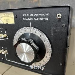 Nye Viking MB-V-A Vintage Ham Radio 3KW Antenna Tuner NOT TESTED