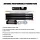 PAC12 JPC12 7MHz-50MHz 100W Multi Band HF Shortwave GP Antenna QRP For Ham Radio