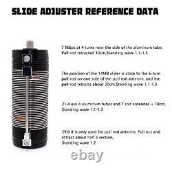 PAC12 JPC12 7MHz-50MHz 100W Multi Band HF Shortwave GP Antenna QRP For Ham Radio