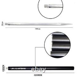 PAC12 JPC12 7MHz-50MHz 100W Multi Band HF Shortwave GP Antenna QRP For Ham Radio