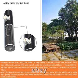 PAC12 JPC12 7MHz-50MHz 100W Multi Band HF Shortwave GP Antenna QRP For Ham Radio