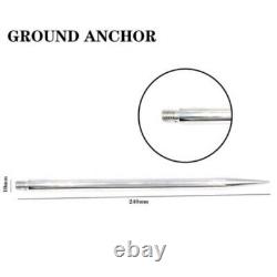 PAC12 JPC12 7MHz-50MHz 100W Multi Band HF Shortwave GP Antenna QRP For Ham Radio