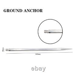 PAC12 mini 7MHz-50MHz 100W Multi Band HF Shortwave GP Antenna QRP For Ham Radio